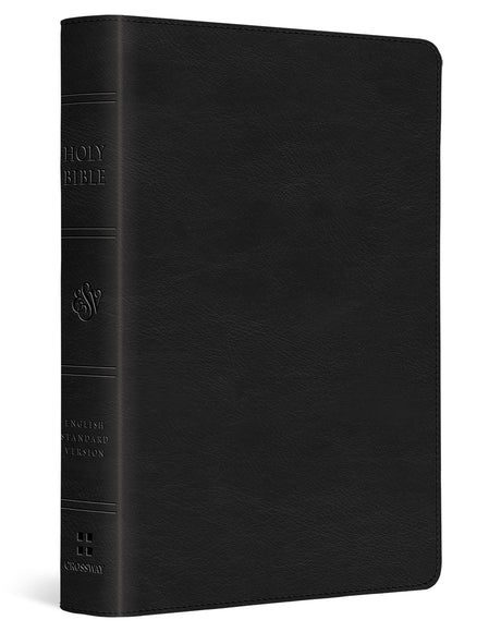 ESV Large Print Compact Bible (Trutone, Black)