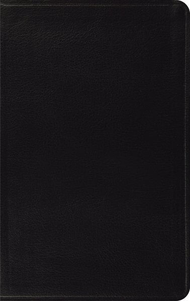 ESV Thinline Bible (Bonded Leather, Black, Red Letter) cover image