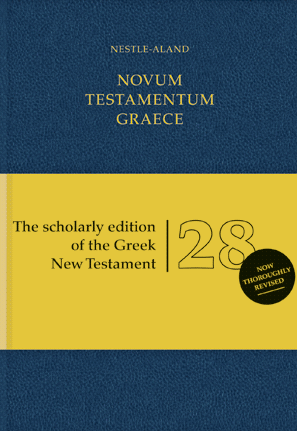 Novum Testamentum Graece (NA28) cover image