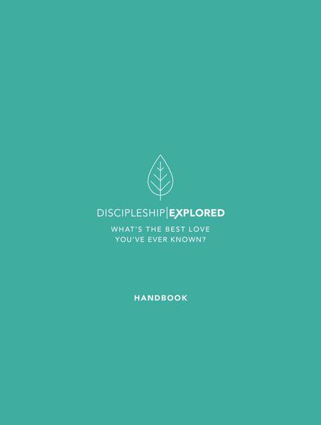 Discipleship Explored Handbook Cooper, Barry cover image (1018701086767)