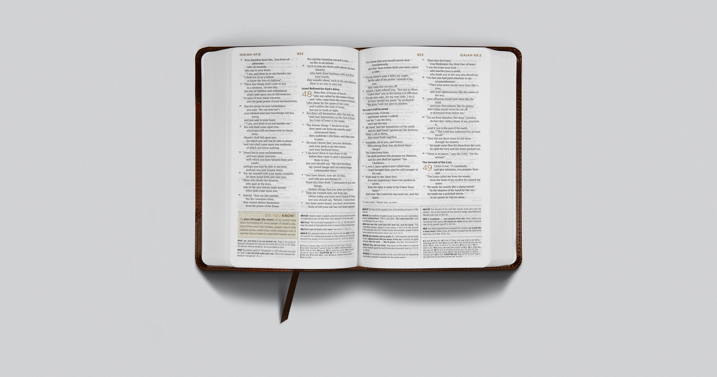 ESV Student Study Bible (Trutone, Brown/Cordovan, Portfolio Design