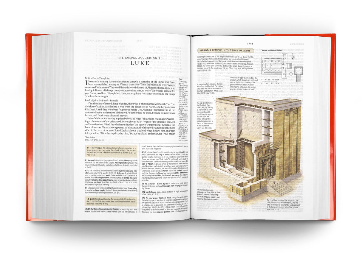 ESV Study Bible (Hardcover, Indexed) (1018279395375)