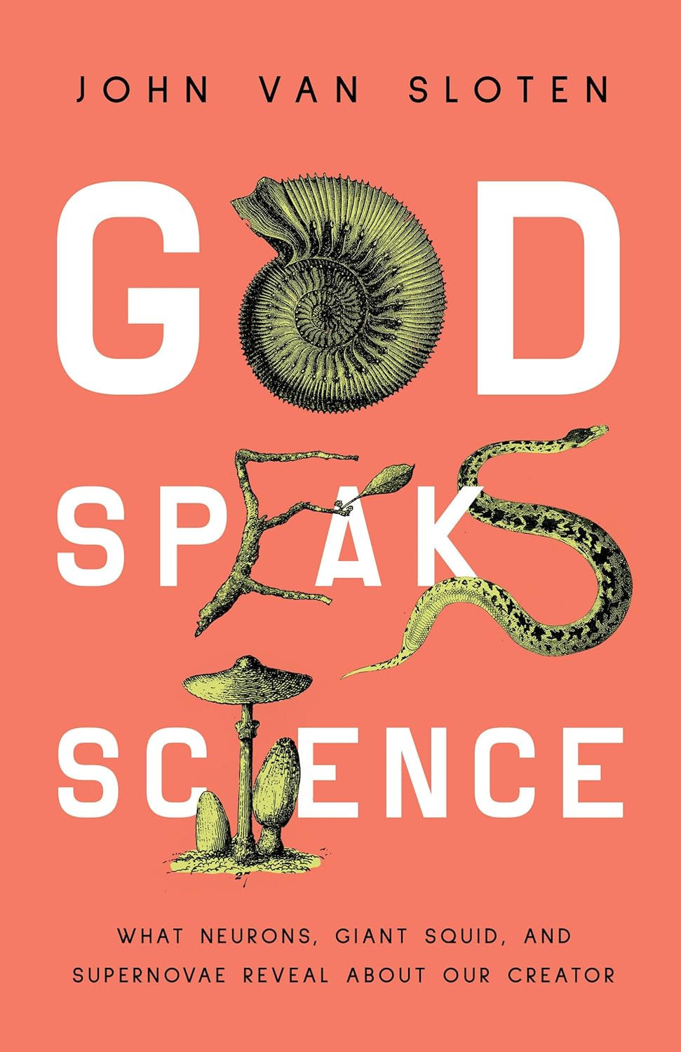 God Speaks Science: What Neurons, Giant Squid, and Supernovae Reveal about Our Creator - Van Sloten, John - 9780802430946