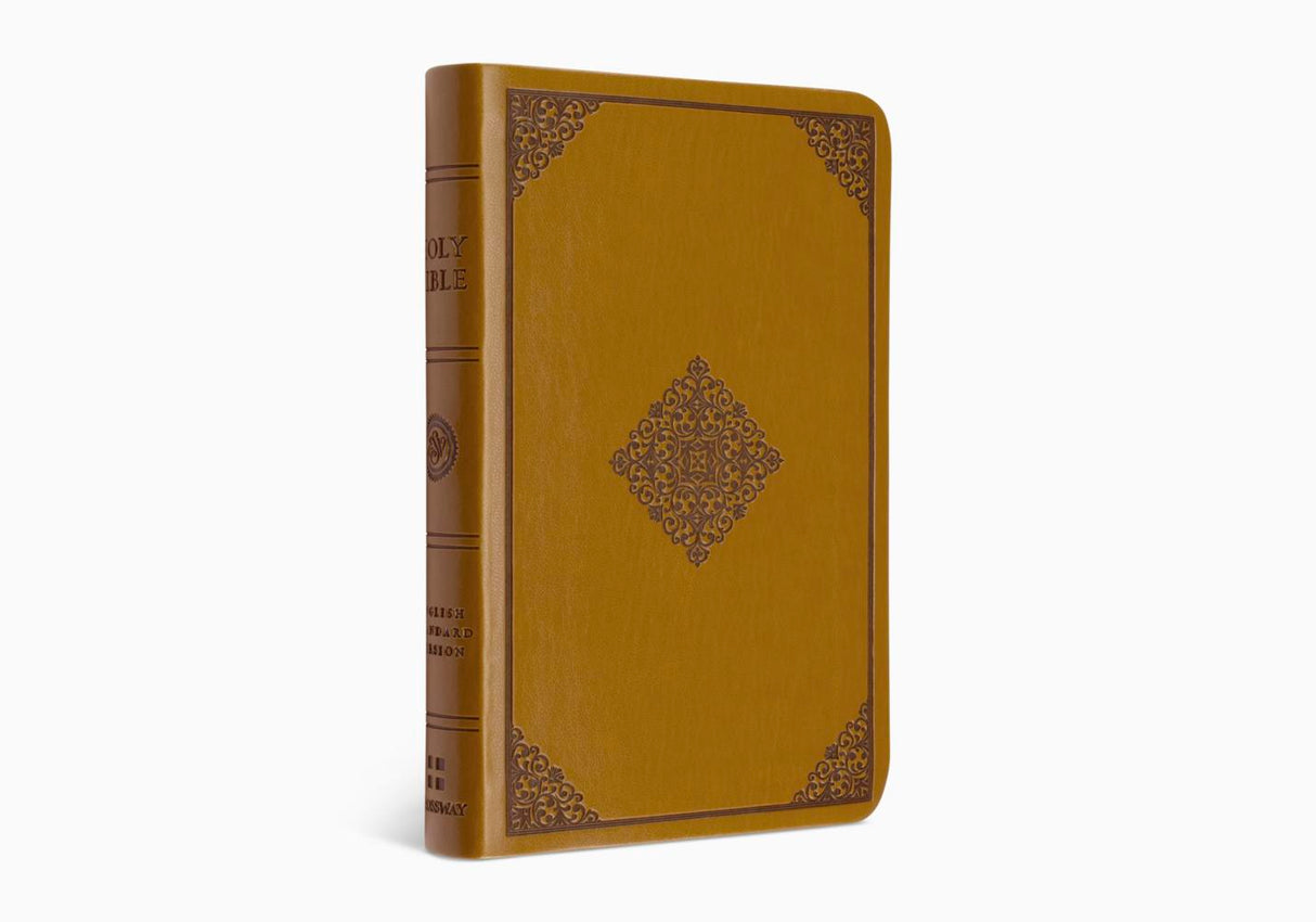 ESV Value Compact Bible (TruTone, Goldenrod, Ornament Design) (1023776292911)