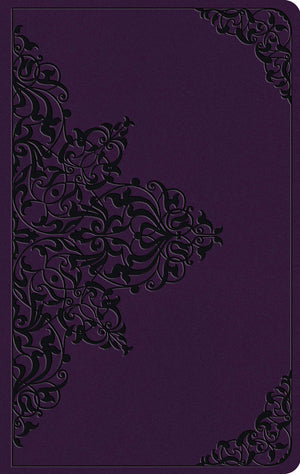 ESV Large Print Value Thinline Bible (Trutone, Lavender, Filigree Design) - English Standard - 9781433566844