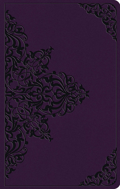 ESV Large Print Value Thinline Bible (Trutone, Lavender, Filigree Design) - English Standard - 9781433566844