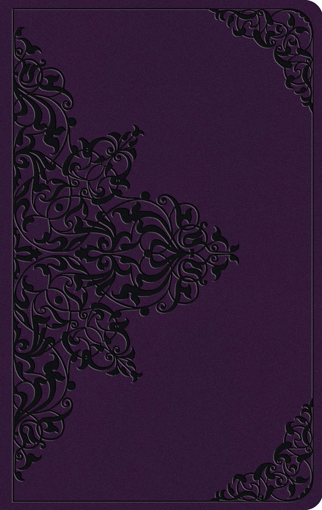 ESV Large Print Value Thinline Bible (Trutone, Lavender, Filigree Design) - English Standard - 9781433566844