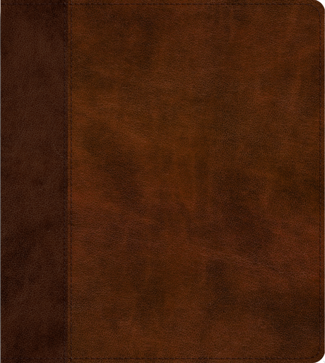 ESV Journaling Study Bible (Trutone, Brown/Chestnut, Timeless Design) - ESV - 9781433590450