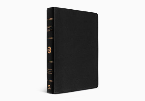 Esv Large Print Wide Margin Bible (genuine Leather, Black) Esv, English 