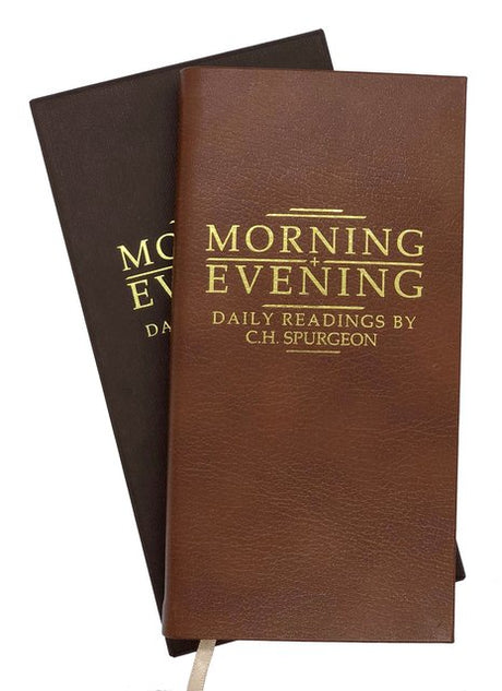 Morning and Evening Tan Leather (Daily Readings) - Spurgeon, Charles Haddon - 9781527109308