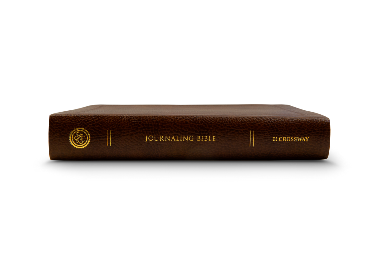 ESV Journaling Bible (Bonded Leather, Mocha, Threshold Design) (1023770263599)