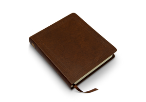 ESV Journaling Bible (Bonded Leather, Mocha, Threshold Design) (1023770263599)