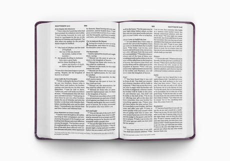 ESV Large Print Value Thinline Bible (Trutone, Lavender, Filigree Design)