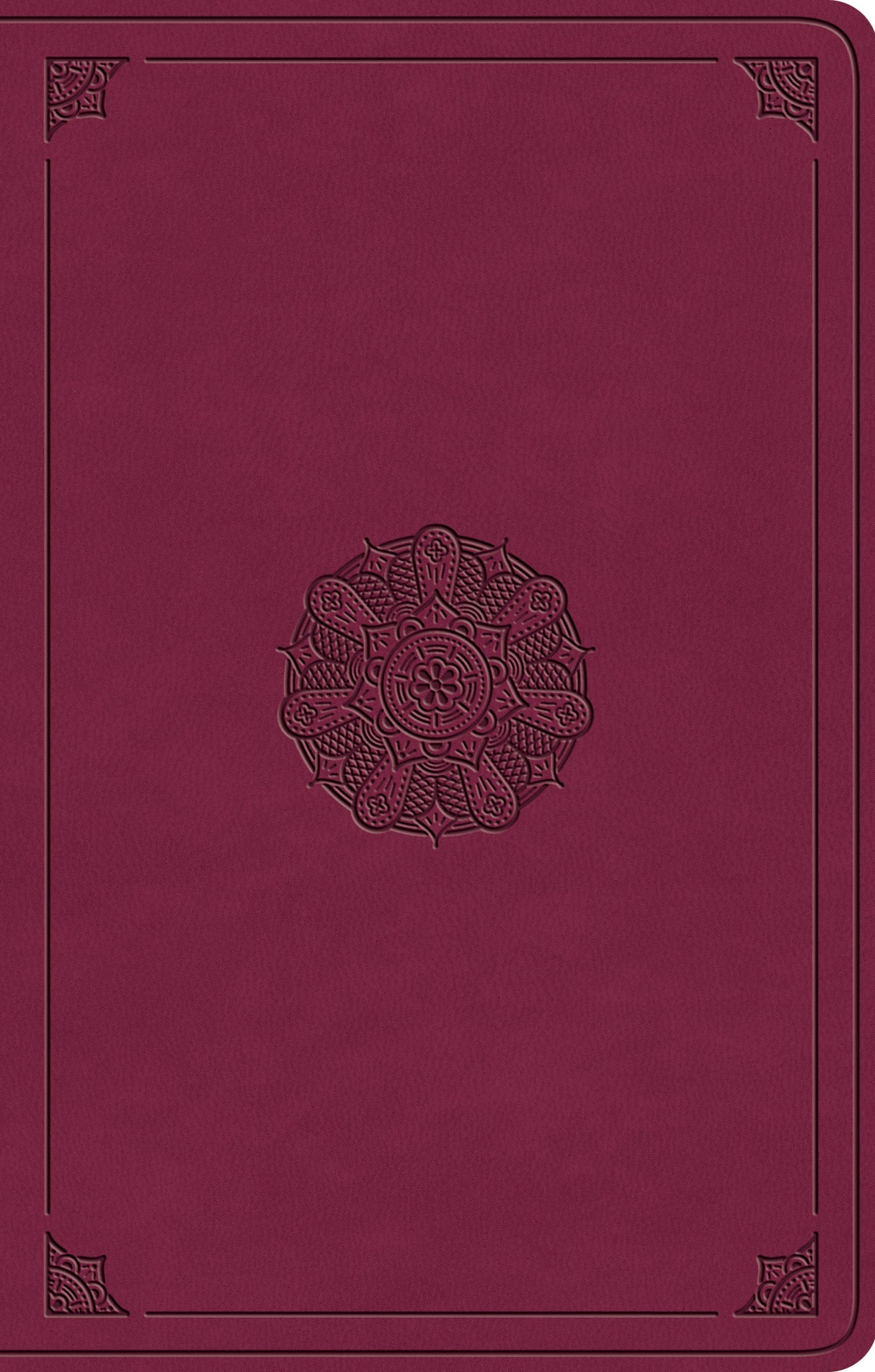 ESV Premium Gift Bible (Trutone, Raspberry, Emblem Design) - English Standard Version - 9781433568763