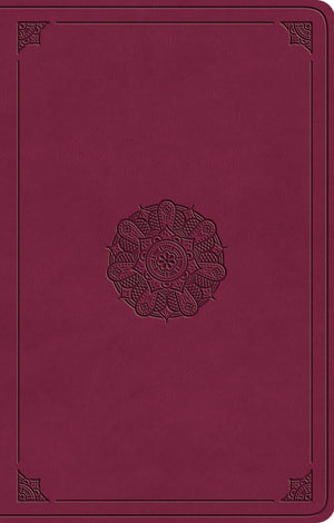 ESV Premium Gift Bible (Trutone, Raspberry, Emblem Design) - English Standard Version - 9781433568763