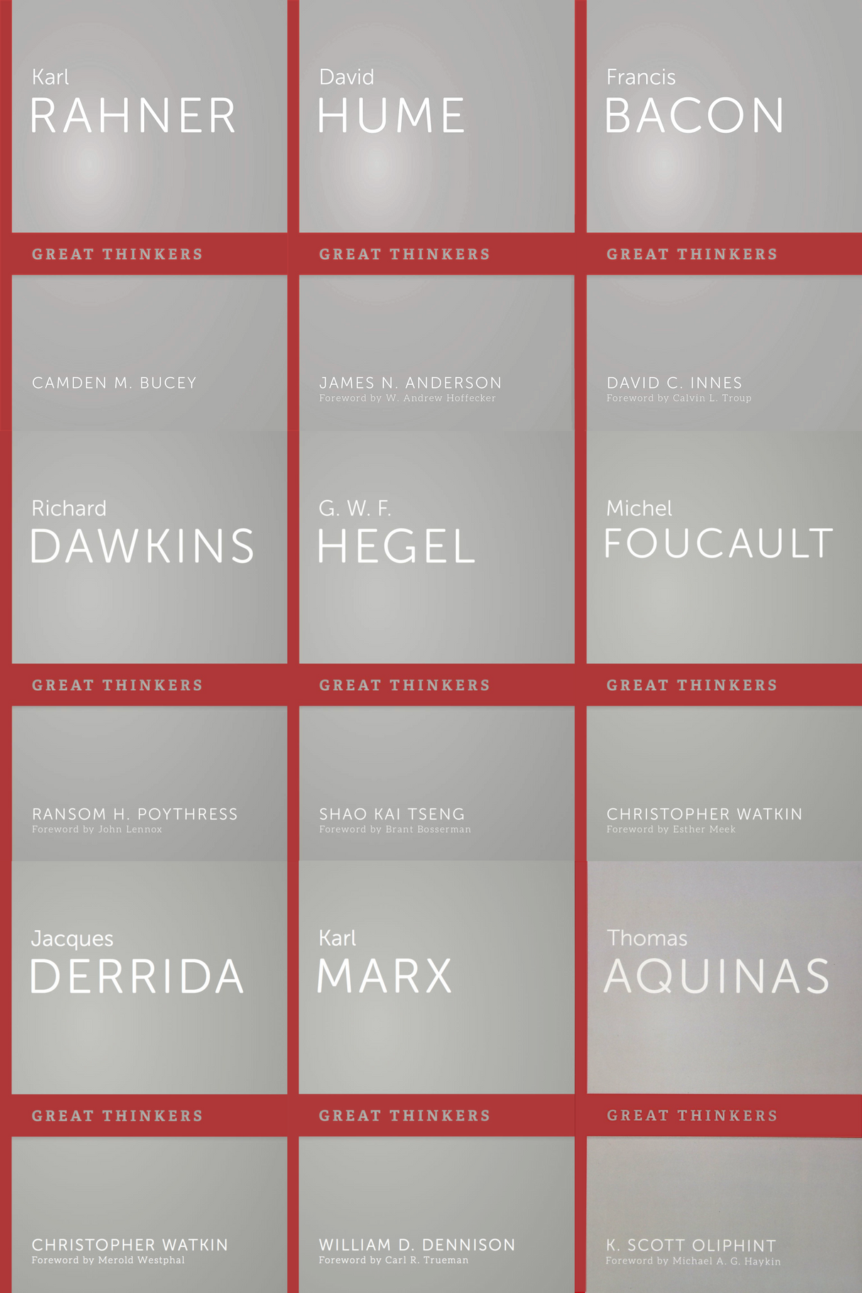 Great Thinkers (9-Volume Set)