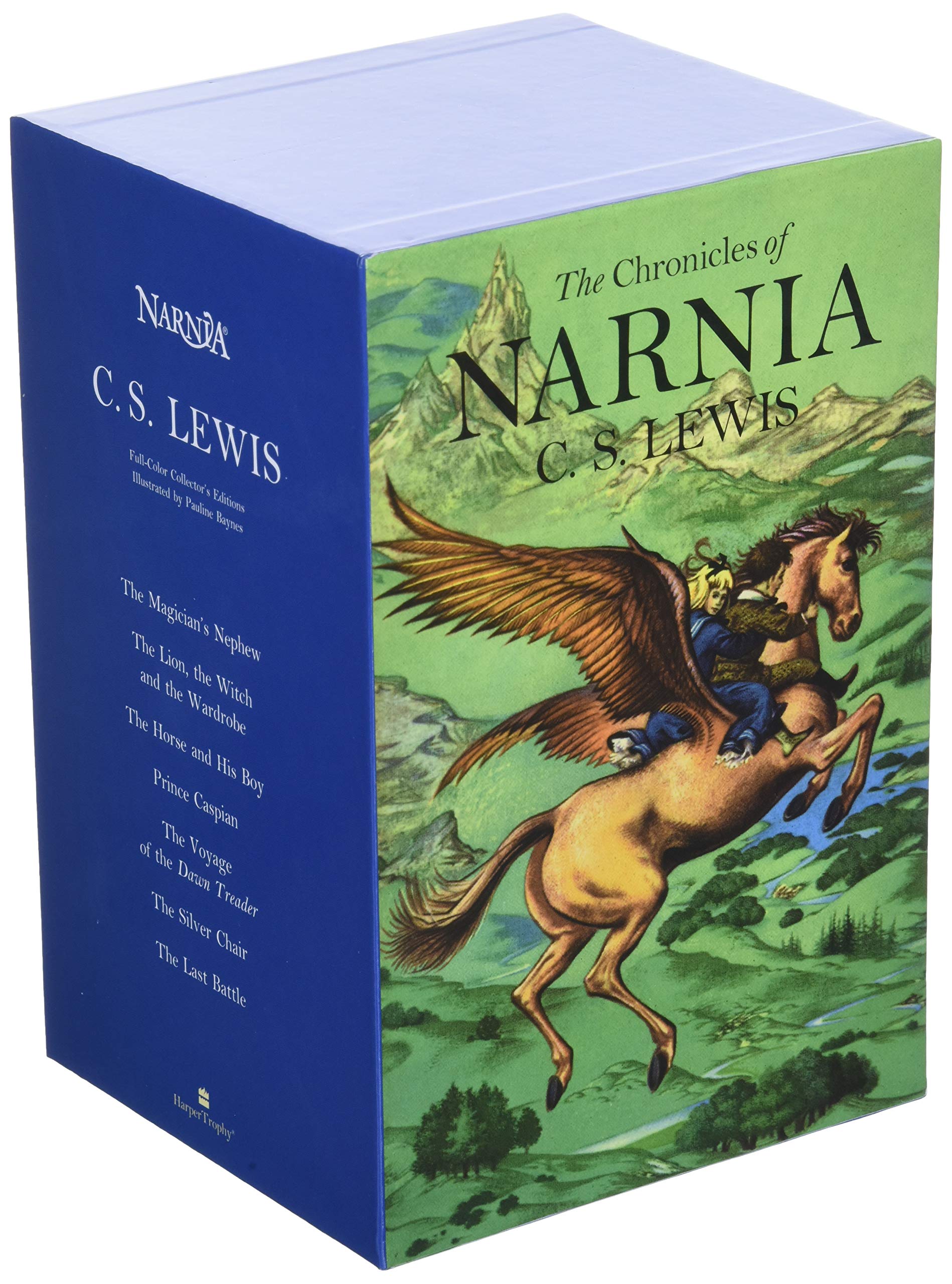 Chronicles of Narnia Series outlet The Chronicles of Narnia Hardcover 7-Book Box Set