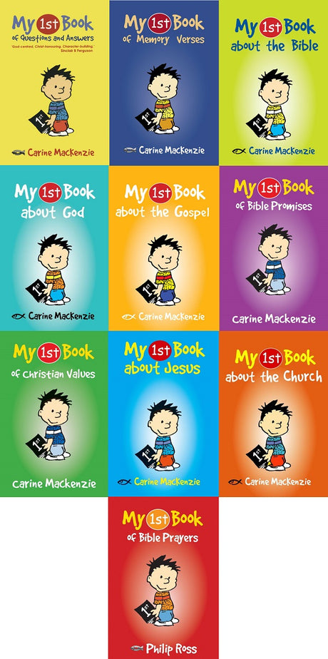 My 1st Book: 10 Book Set MacKenzie, Carine; Ross, Philip cover image (1016874958895)