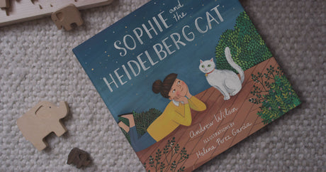 sophie and the heidelberg cat on floor